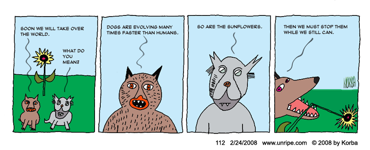 cartoon 112, stop the sunflowers